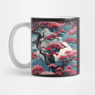 Sakura bonsai tree pattern Mug